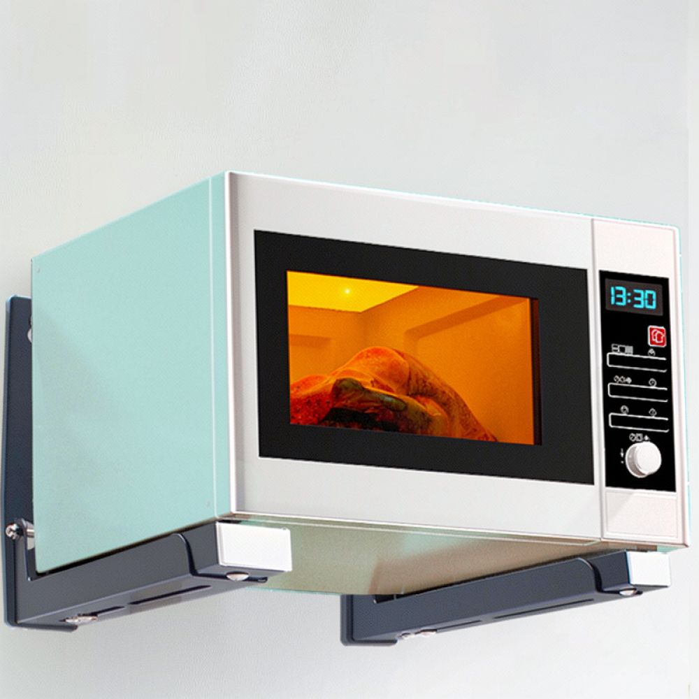 Microwave Oven - 접이식 마이크로웨이브 오븐 거치대, 벽걸이형 스테인리스