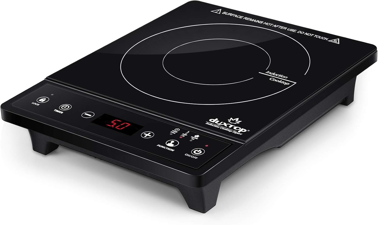 Induction Cooktop Portable - 휴대용 인덕션 쿡탑, 조리대 버너, 타이머