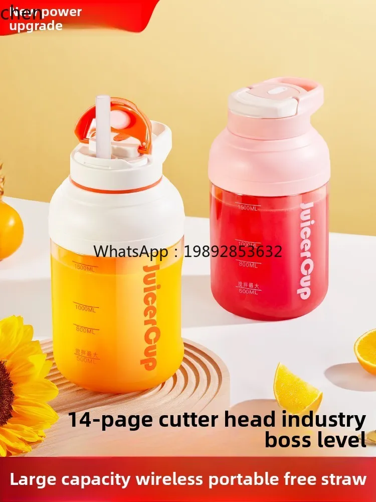 CC21휴대용 주서기 소형 다기능 프라이드 주스 무선  - Juicer 리뷰 및 가격