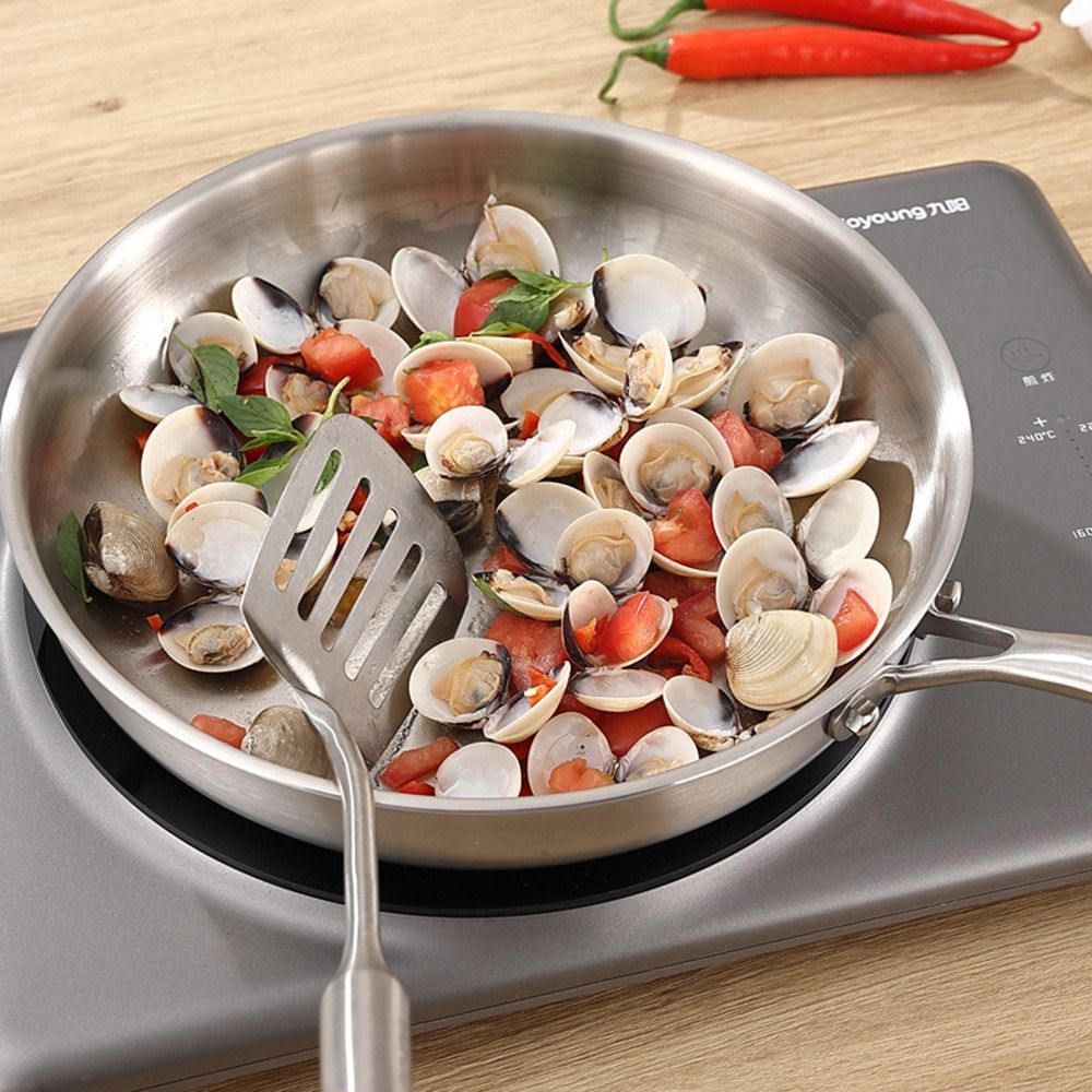 316L 스테인리스 스틸 프라이팬 논스틱 빠른 가열 요 - Induction Cooker 리뷰 및 가격