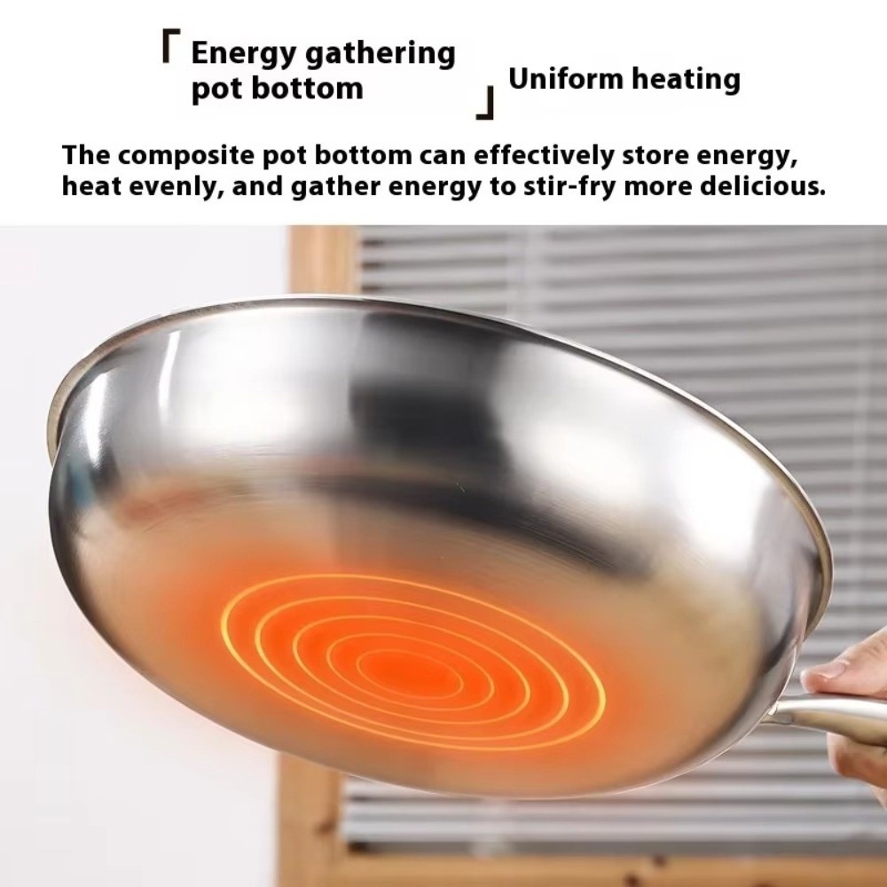 316L 스테인리스 스틸 프라이팬 논스틱 빠른 가열 요 - Induction Cooker 리뷰 및 가격