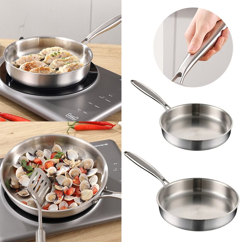 316L 스테인리스 스틸 프라이팬 논스틱 빠른 가열 요 - Induction Cooker 리뷰 및 가격