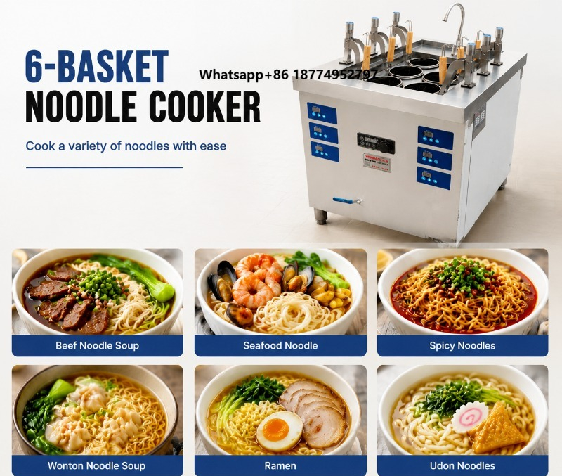 6구 상업용 전기 밥솥, 8kW 스테인리스 스틸 파스타 - Induction Cooker 리뷰 및 가격